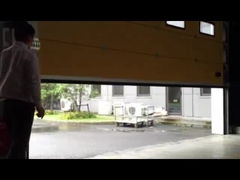 Portas seccionais industriais isoladas RAL9006 / RAL9002 Cor Para Armazém