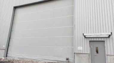 Portas de tecido de elevação vertical de alta velocidade para grandes aberturas de portas ISO 9001