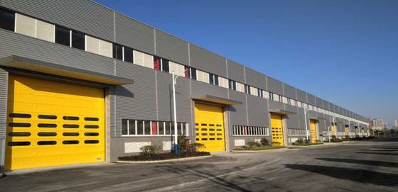 Portas de tecido de elevação vertical rápida de alta resistência revestido de tecido de PVC para a indústria
