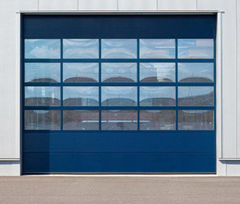 comprar Porta seccional comercial personalizada Janela transparente de camada dupla online manufacture