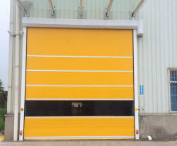 comprar Porta Rápida em PVC Resiliente Personalizável Janelas Resistentes à Geada com Reinicialização Automática da Pista para Desempenho online manufacture