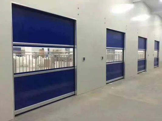 comprar Automatic High Speed Spiral Door with 220/380V 50Hz 750W Motor and 0.8-1.2m/s Opening Speed for Industrial Use online manufacture