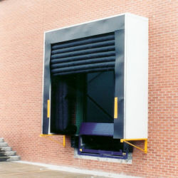 comprar Armazém de armazenagem a frio Abrigo de doca de carga inflável ajustável com vedação e isolamento online manufacture