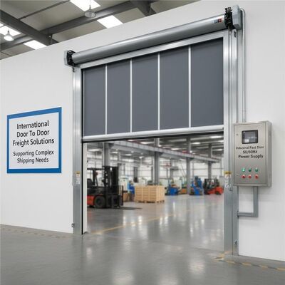 comprar Porta Rápida Industrial 50 60Hz Soluções de Frete Internacional Porta a Porta Suportando Necessidades Complexas de Envio online manufacture