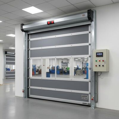 comprar 220V 380V AC Industrial Fast Door Roll up Or Sliding Door Type With Control System Or Sensor Activated For Industrial online manufacture