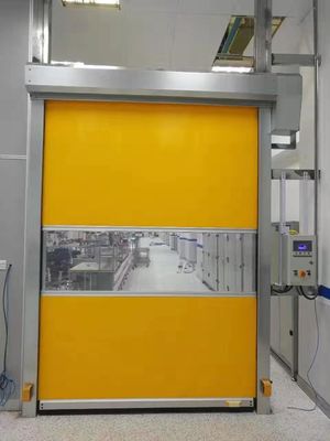 0.75W Industrial Porta Rápida 220V / 380V Automática Portas Rápidas Sem Primavera
