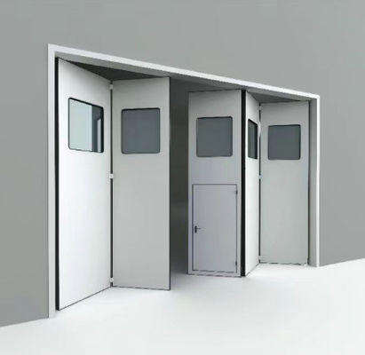 Portas dobráveis deslizantes manuais / automáticas Espessura do painel da porta 57 mm