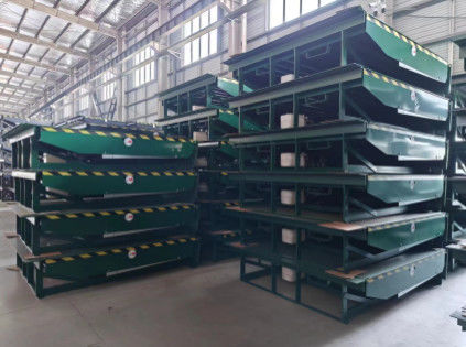 6800kg / 13600kg Nivelador de doca hidráulico Nivelador de doca de carga mecânica
