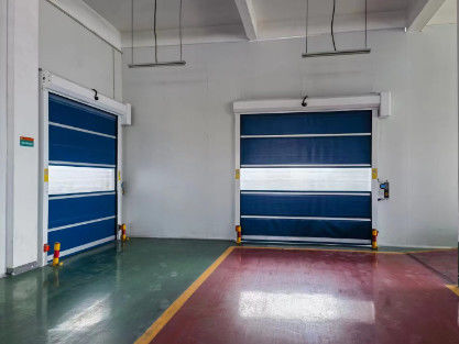 Rolo para cima Industrial Porta rápida Anti deformação Resistência ao rasgo 900N / 800N