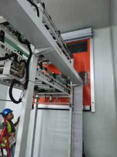 Portas de cortina de rolos pequenos e rápidos de alto desempenho para cintos transportadores de logística