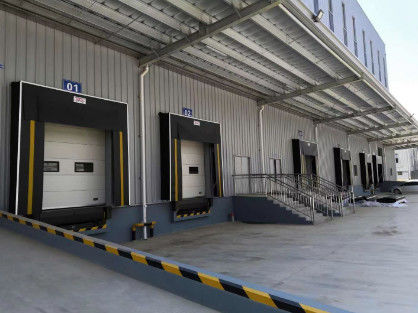 Insecto à prova de carregamento abrigo de doca à prova de poeira vedações mecânicas de portas de doca