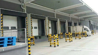 Abrigos mecânicos de docas de aço galvanizado para carga e descarga