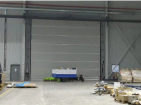 Porta de tecido empilhável de 0,8 mm de espessura revestido de tecido de PVC