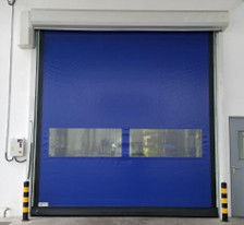 ISO 9001 Portas de tecido industrial automáticas de alta velocidade