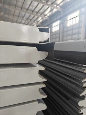 Painéis de porta isolados de 40 mm de espessura para um desempenho térmico superior