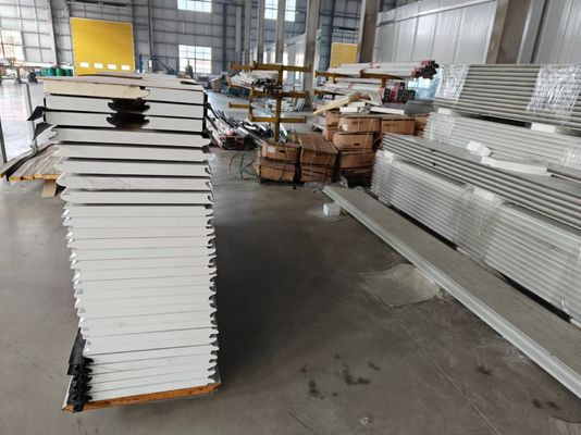 Porta de garagem seccional RAL9002 personalizada com caixa de controle de interface de máquina humana