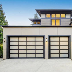 CE Certificado Residencial Automático Elétrico Seccional de Alumínio Quadro Porta de Garagem Com Garagem Doo