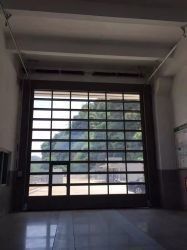 Baixo Preço Residencial Automático Preto Alumínio Claros Segmentado Garagem Porta
