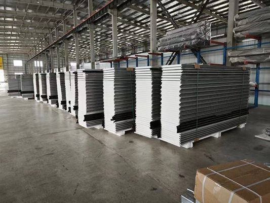 Indústria Largo Windproof Automático Segurança Roller Shutter Portão Armazém Fábrica Grande Garagem