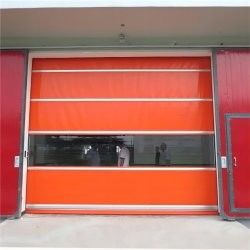 Terminal de Armazém de Alta Qualidade Persiana de Rolho de PVC Auto-Reparação Ferroviária Porta de Persiana de Rolho de Alta Velocidade