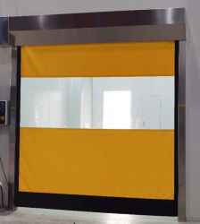 Segurança automática comercial Portas de rolos de alta velocidade auto-reparadas