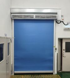 Segurança Comercial Roller Shutter Tela Cortina de Ação Rápida Porta de PVC de Alta Velocidade