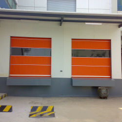 Porta interna Porta externa Porta de alta velocidade de liga de alumínio PVC