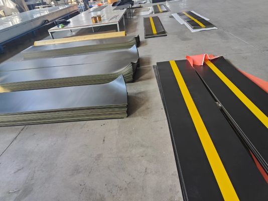 Abrigos mecânicos de docas de aço galvanizado para carga e descarga