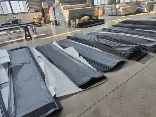 ISO 9001 Bolso de ar inflável abrigo de doca IP54 nivelador de doca de armazém