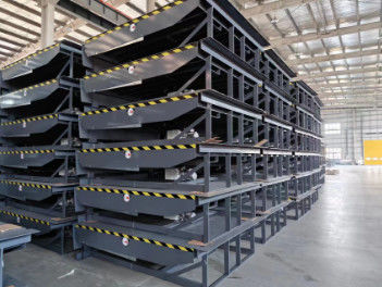 6t 8t 10t nivelador de docas rampa fixa hidráulica de contentores