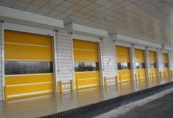 Porta de alta velocidade isolada para freezers e frigoríficos