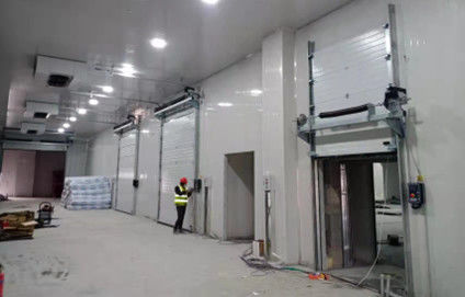 Portão de garagem seccional pesado para armazéns de fábrica confiável e eficiente