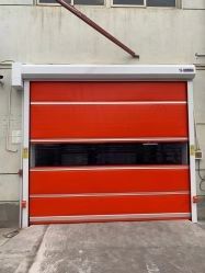 Portas automáticas de alta velocidade isoladas para soluções de logística de cadeia de frio