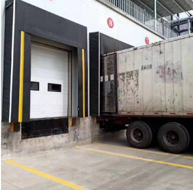 Niveladores de docas de carregamento personalizáveis para carregamento de armazém Capacidade de carga cinza/ 6800kg Dinâmica/ 13600kg estática