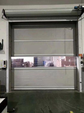 PVC Automático Industrial Porta Rápida Equipamento Médico Oficina Limpa Portas Rápidas