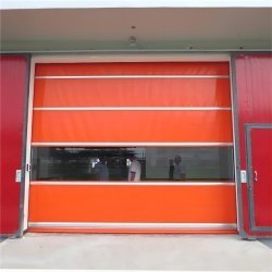 Porta Rápida de PVC com Redução de Ruído e Motor de Conversão de Frequência Dedicado, Estilo de Abertura Automática, Redução de Ruído de Até 30dB